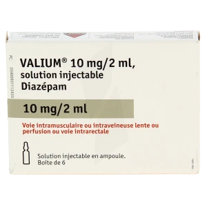Valium 10 Mg/2 Ml, Solution Injectable