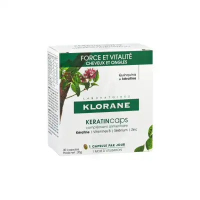 Klorane Keratincaps Anti-chûte Boîte 30 Caps à SAINT-PARGOIRE