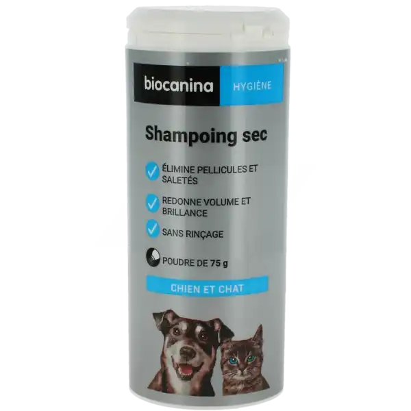 Biocanina Shampooing Sec Poudreuse/75g
