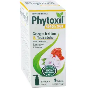 Phytoxil Gorge Et Toux Spray Fl/20ml à Saint-Sébastien-sur-Loire