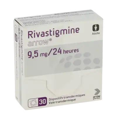 Rivastigmine Arrow 9,5 Mg/24 Heures, Dispositif Transdermique à TOULOUSE