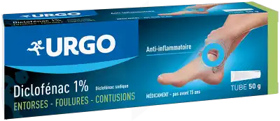 Diclofenac Urgo 1 %, Gel à Paris