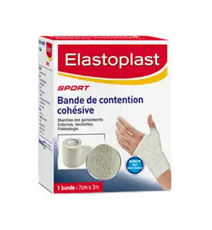 Elastoplast Bande Cohésive Blanc 7cm à LA-RIVIERE-DE-CORPS