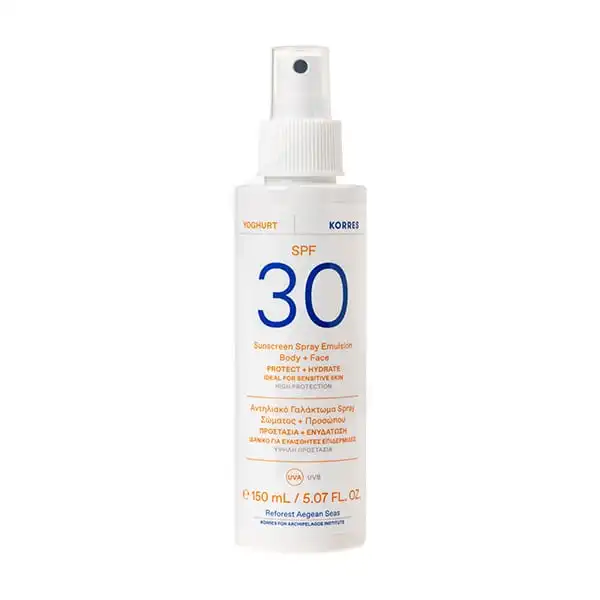 Korres Yaourt Visage&corps Spf30 Spray 150ml