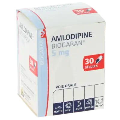 Amlodipine Biogaran 5 Mg, Gélule à Hagetmau