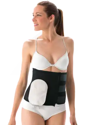 Stomibelt Ceint Ab Légère Noir H33cm T6 à BU
