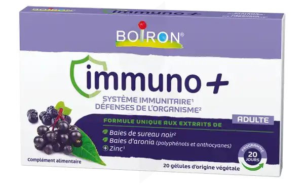 Boiron Immuno+ Adulte Gélules B/20