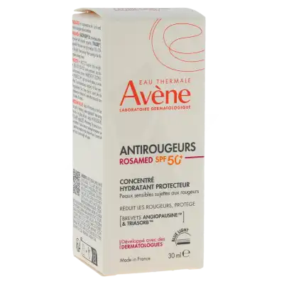 Avène Eau Thermale Anti-rougeurs Rosamed Spf50 + Concentré Hydratant Protecteur Flacon Airless De 30 Ml à VILLEFONTAINE