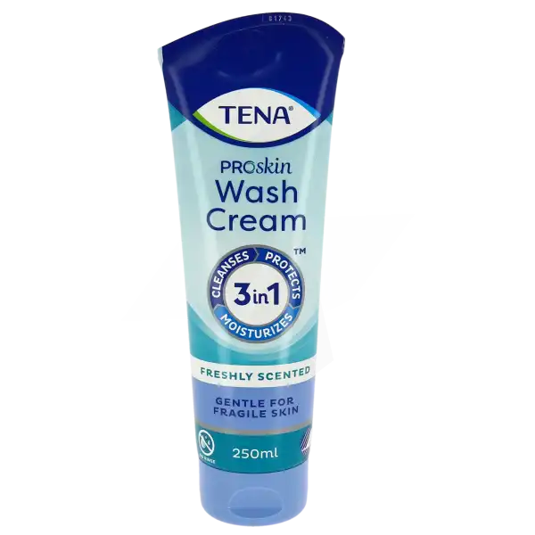 Tenaset Washcream Lait De Toilette Sans Rinçage Personne Alitée T/250ml