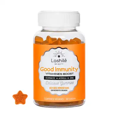 Lashilé Beauty Good Immunity Boost Gummies B/60 à CHENÔVE