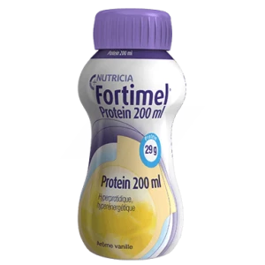 Fortimel Protein Nutriment Vanille 4 Bouteilles/200ml