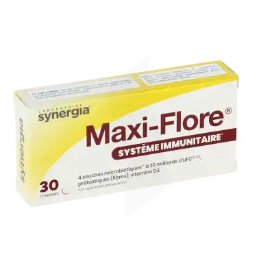Synergia Maxi-flore Comprimés B/30 à VALENCE