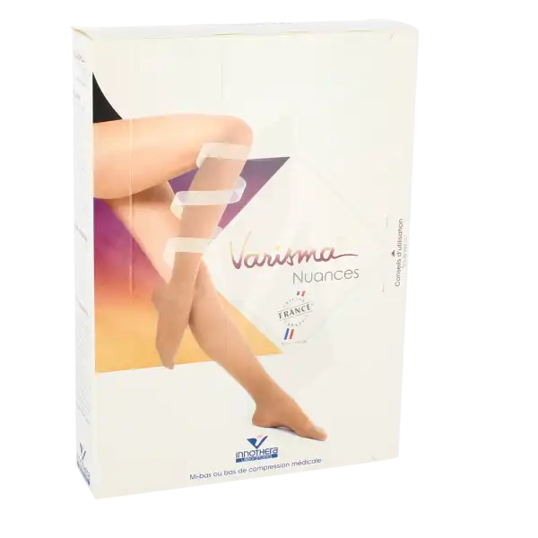 Varisma® Nuances Classe Ii Mi-bas Nuance N°1 Taille 2+ Court Pied Fermé