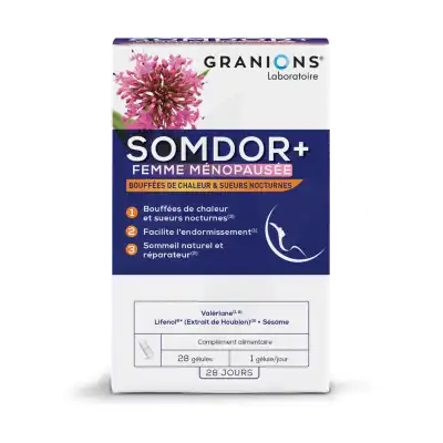 Granions Somdor+ Femme Ménopausée Comprimés B/28 à SEYNOD