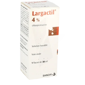 Largactil 4 Pour Cent, Solution Buvable En Gouttes