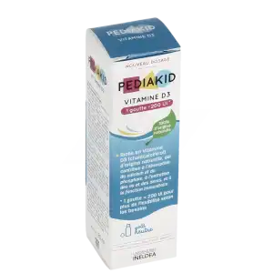 Pédiakid Vitamine D3 Solution Buvable 20ml à Tarbes