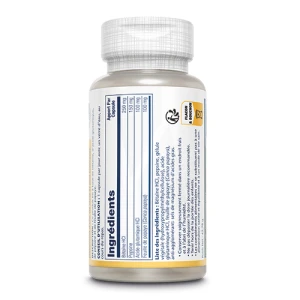 Solaray Betaïne Hci Avec Pepsine 250mg Capsules Végétales B/60