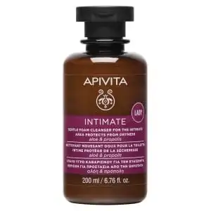 Apivita - Intimate Care Mousse Nettoyante Intime Douce - Protection Sécheresse Avec Aloès & Propolis 200ml à BORDEAUX