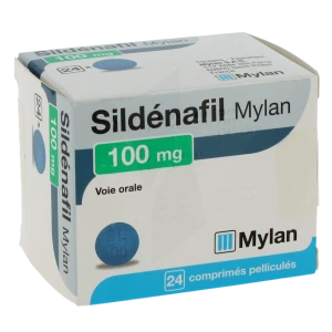 Sildenafil Viatris 100 Mg, Comprimé Pelliculé