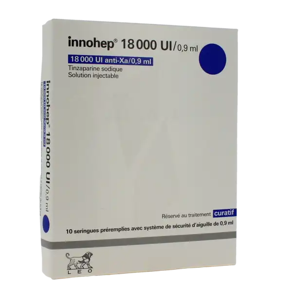 Innohep 18 000 Ui Anti-xa/0,9 Ml, Solution Injectable En Seringue Préremplie
