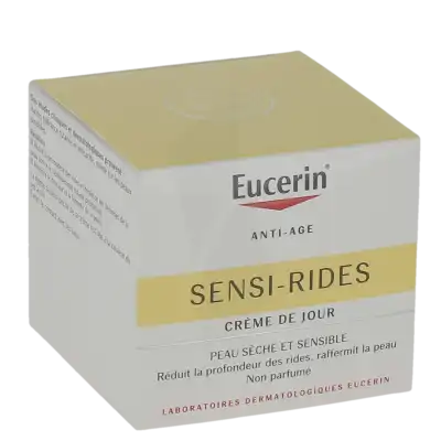 Eucerin Sensi-rides Cr Soin Anti-rides Jour Peau SÈche Et TrÈs SÈche Pot/50ml à Paris