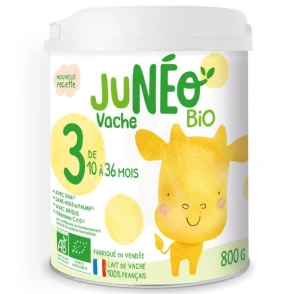 Junéo Vache Croissance Lait En Poudre B/900g