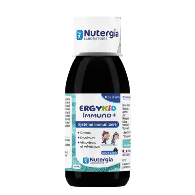 Nutergia Ergykid Immuno+ Sirop Fl/150ml à MIRAMONT-DE-GUYENNE