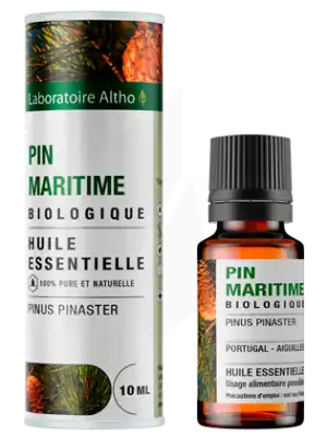 Laboratoire Altho Huile Essentielle Pin Maritime Bio 10ml à Saint-Avold