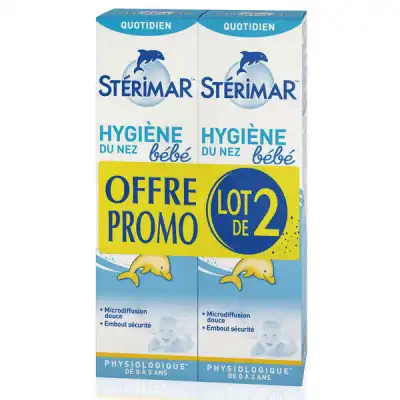 Stérimar Hygiène Du Nez Bébé Solution Nasale 2fl Pulv/100ml à ROMORANTIN-LANTHENAY