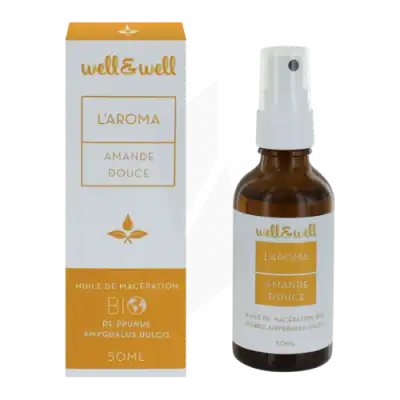 Well&well Huile Végétale Amande Douce Bio à Paris
