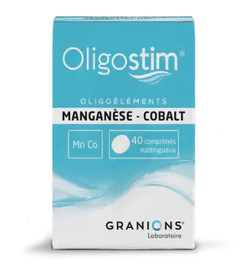 Oligostim Manganèse Cobalt Comprimés Sublinguaux T/40 à COLLONGES-SOUS-SALEVE