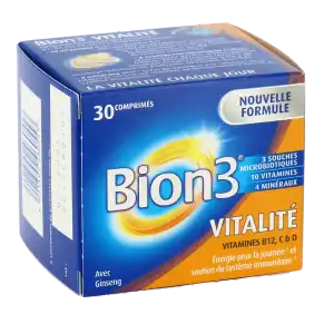 Bion 3 Energie Continue Comprimés B/30 à Nice