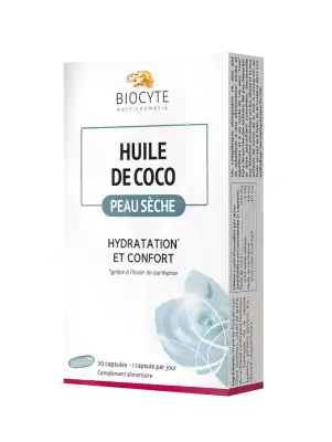 Biocyte Huile De Coco Caps Peau Sèche B/30 à Agen