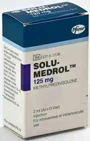 SOLUMEDROL 20 mg/2 ml, lyophilisat et solution pour usage parentéral