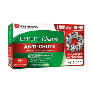 Forte Pharma Expert Anti-chute Comprimés 3b/30 + Chouchou