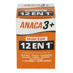 Anaca3+ Minceur 12 En 1 Gélules B/120