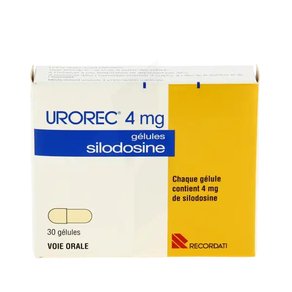 Urorec 4 Mg, Gélule