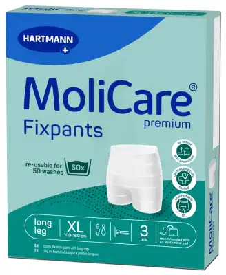Molicare Premium Fixpants - Slip Jambe Longue -taille Xl B/25 à DREMIL LAFAGE