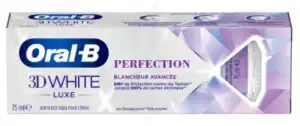Oral B 3d White Luxe Perfection Dentifrice T/75ml à FONTENAY-TRESIGNY