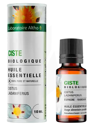 Laboratoire Altho Huile Essentielle Ciste Bio 10ml