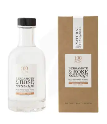 100 Bon - Recharge Parfum Bergamote et Rosa Sauvage 200ml