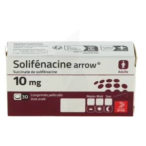 Solifenacine Arrow 10 Mg, Comprimé Pelliculé