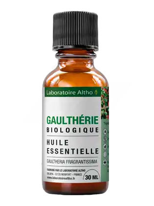 Laboratoire Altho Huile Essentielle Gaulthérie Bio 30ml