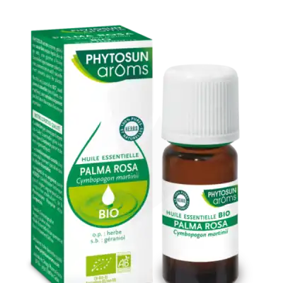Acheter PHYTOSUN AROMS HUILE ESSENTIELLE BIO PALMA ROSA FL/10ML à GUJAN-MESTRAS