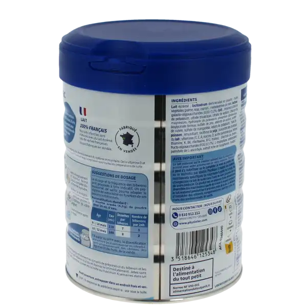 Physiolac 2 Lait En Poudre B/800g