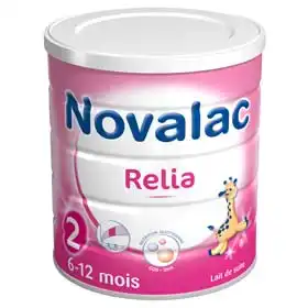 Novalac Relia 2 Lait Pdre 2Ème Âge B/800g