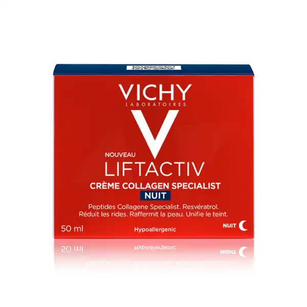 Vichy Liftactiv Collagen Specialist Nuit Pot/50ml