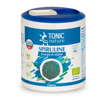 Tonic Nature Spiruline France Paillettes 100g à LE PIAN MEDOC