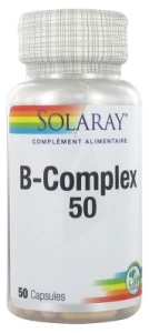 Solaray B-complex 50 Capsules