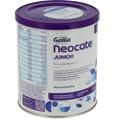Neocate Junior Poudre Pour Solution Buvable Neutre B/400g à Amiens